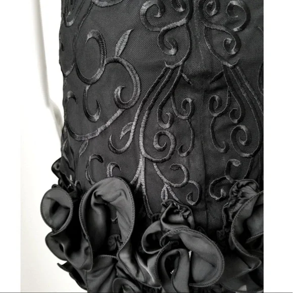 Guess Dress Cocktail Mini Black Dress embellished - Picture 9 of 10